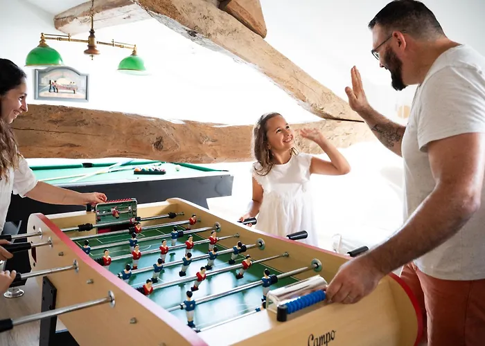 6 Pers Salle De Jeux & Petanque Ferienhaus *